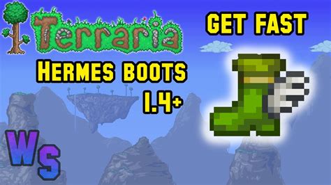 terraria fleeting hermes boots|Terraria 1.4.4.9 Hermes boots seed.